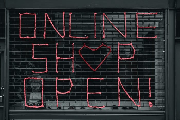 Online shop open
